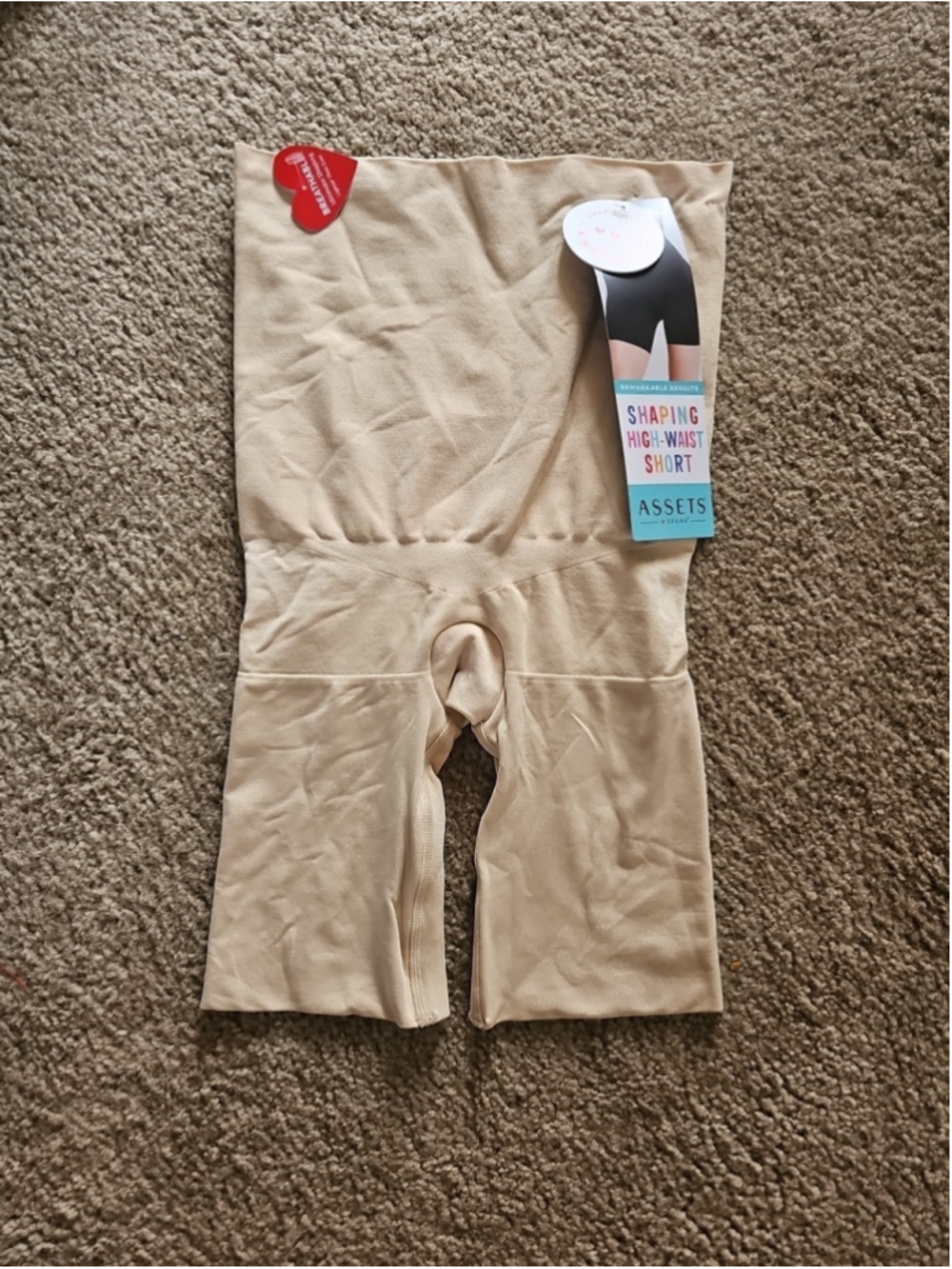 ASSETS by SPANX Women's Remarkable Results High-Waist Mid-Thigh Shaper Small